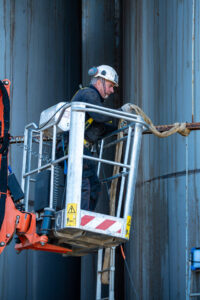 Demontage bardage industriel