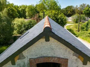 Rénovation d'une couverture en ardoise à Guipry-Messac